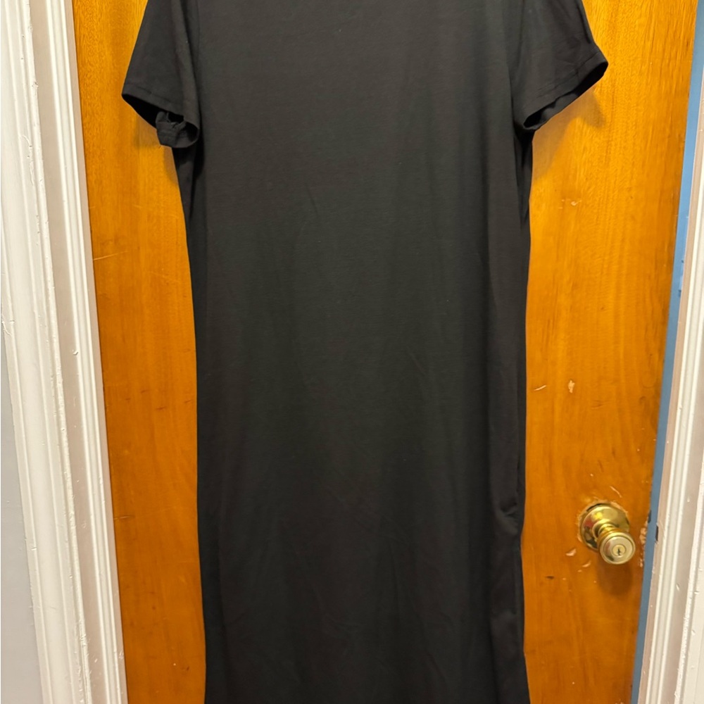SHEIN Black Maxi Dress